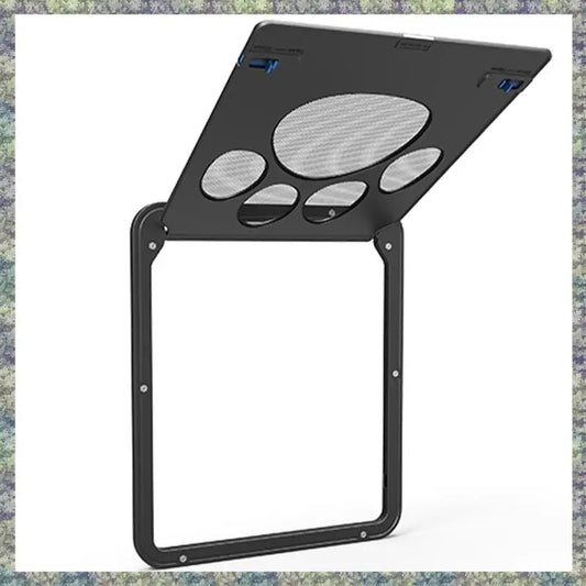 WON Dog Door Flap Gate Opener Controlled Entry Electronic Screen Window Protector Wall Mosquito Net (Small) - Play Paws Toys