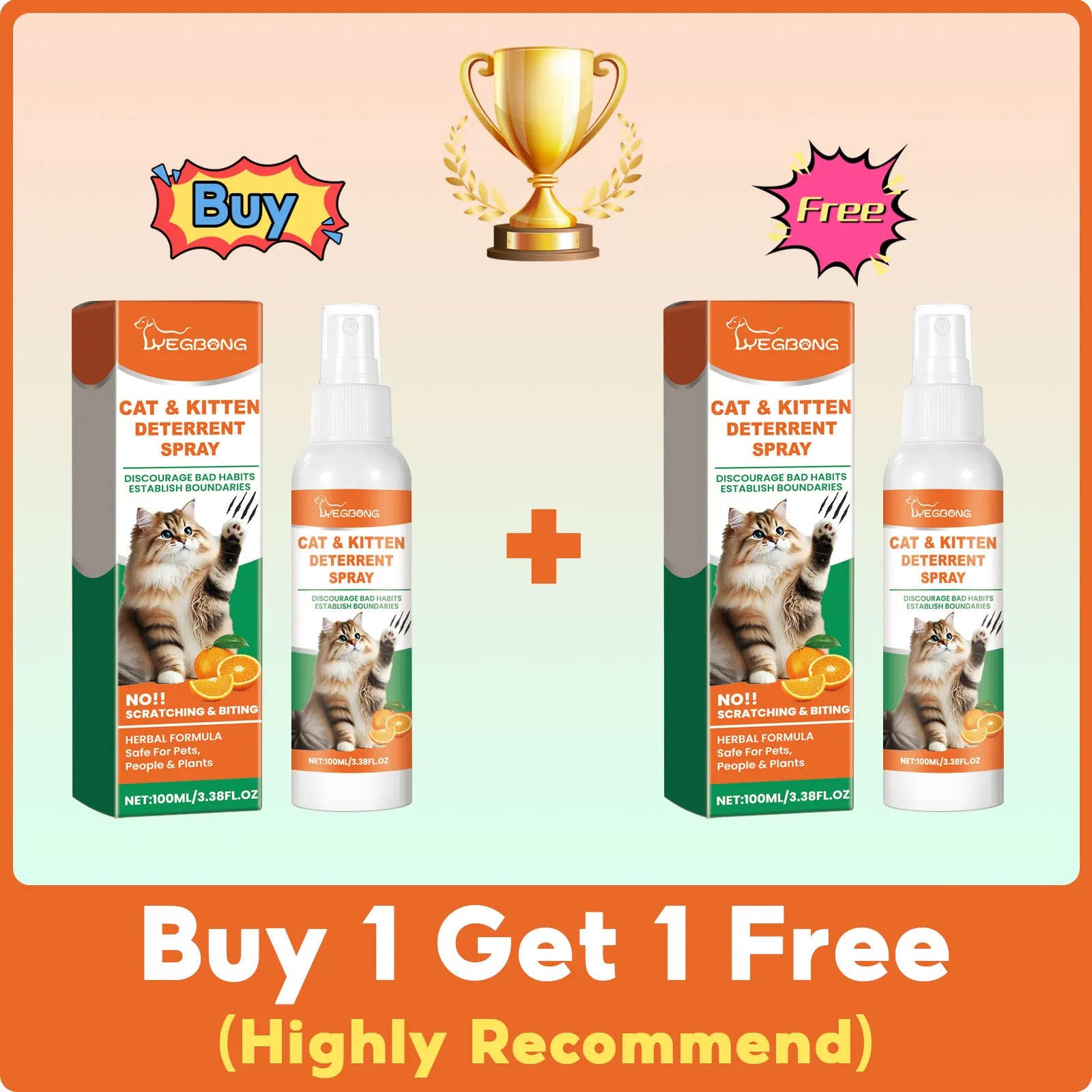 Pet Anti Scratch Spray Restricted Area Scratch Training Stop Sofa Chewing Anxiety Relief Calming Cat Furniture Protector Spray