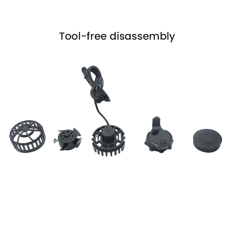 ZKSJ Eco Slim 6000 DC Mini Saltwater Fish Tank Aquarium Wavemaker Pump with Controller