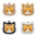 Cute Personalized Cat Tags Stainless Steel Colored Pattern Pets Cat Name Tags Pendant Engraved Keyring Kitten Accessories