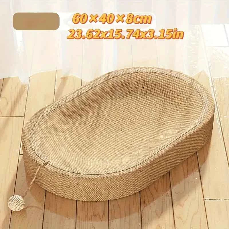 Universal Cat Scratching Board Bed - Durable Sisal Multi-Functional Toy Ball Set, All-Season Indoor/Outdoor Cat Furniture Durabl