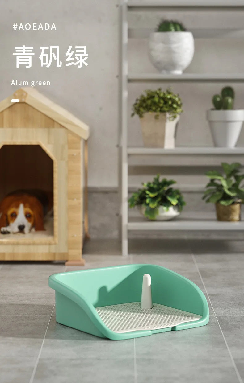Large Size Dog Training Toilet Litter Box Pet Toilet for Dog Portable Dog Training Toilet Puppy Pad Holder Tray Indoor Dog Potty