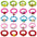20pcs Fashion Pet Dog Bowtie Summer Fruit Style Hair Ball Necklace Collar Small Large Dog Bowtie Ties Dog Grooming Accessories