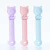 Cat Strip Feeder Spoon Long Handle Lickable Wet Food Feeder for Cats Pet Meat Mud Food Squeeze Dispense Spoon Pet Supplie