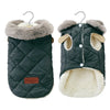 Soft Warm Pet Jacket Clothes 3 Colors Winter Puppy Dogs Cats Clothing Pet Outfits French Bulldog Chihuahua Pug Coat Vest S-XXL