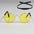 Puppy Dog Sunglasses Anti-skid Round Metal Cat Classic Retro Sunglasses Hippie Cute and Funny Pet Glasses Cosplay Party Costume