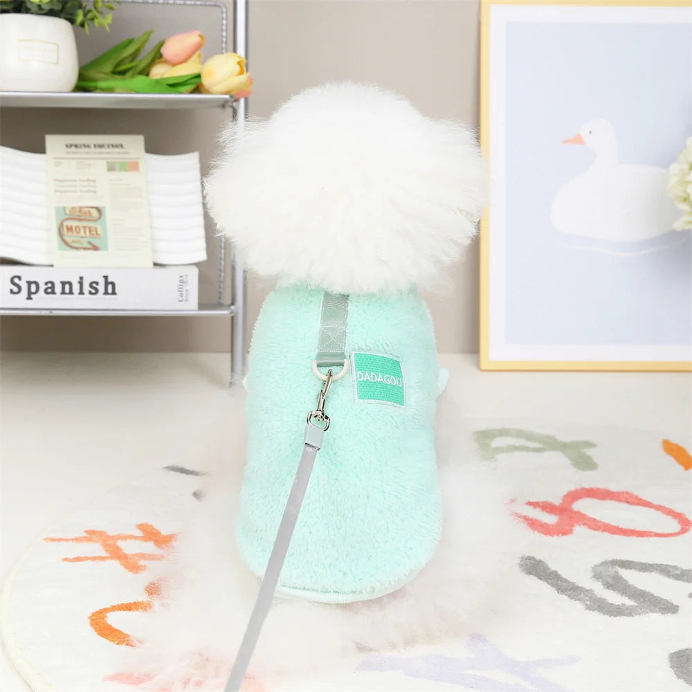 Winter Cat Puppy Jumpsuits Warm Fleece Pet Coat for Small Dogs Cats Kitten Clothing Chihuahua Sphynx Jacket ropa para gato - Play Paws Toys