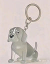 Dog Cat Hair Storage Pendant Keychain Box Couple Car Key Chains Jewelry Souvenir Pet Lover Keepsake Memorial Keychain Gift Decor