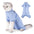 Cat Surgical Recovery Suit for Male Female Cat,Abdominal Wounds Cone E-Collar Alternative Anti-Licking Pet Recovery Suit