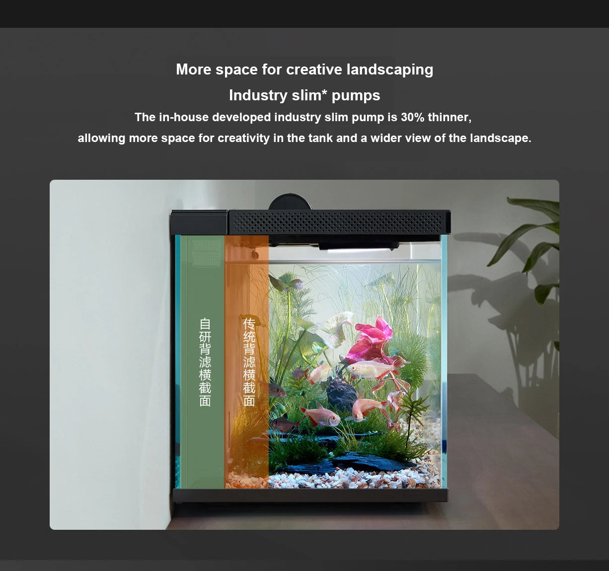 NEW MIJIA Smart Fish Tank MYG100 Work With Mijia APP Mobile Controlled Remote Feeding Smart Lighting System Light Aquarium CN