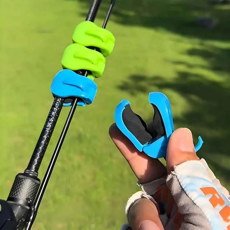 6 Pieces Lure Rod Storage Rack Multi-function Rod Holder Rod Clip Fishing Rod Strap & Fastener Secure Grip Tackle Organizer