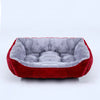 Bed for Dog Cat Pet Square Plush Kennel Medium Small Dog Sofa Bed Cushion Pet Calming Dog Bed House Pet Supplies Winter