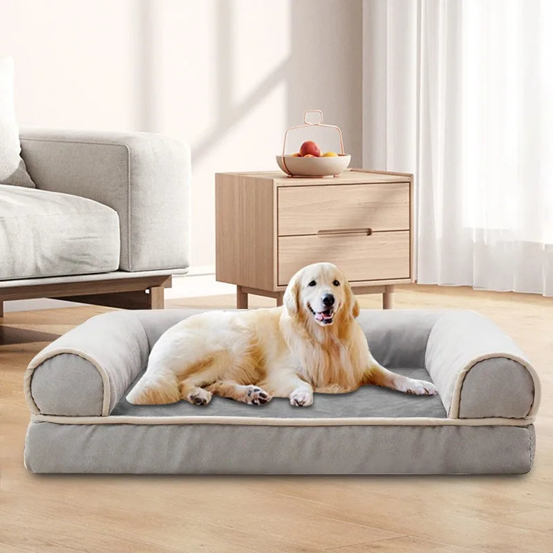 Cat Dog Bed Sofa Warm Cat Nest Pet Bed for Small Medium Dogs Cats Comfortable Plush  Non-slip Puppy Pet Supplies Sofa Bed