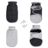 Reversible Dog Coat For Winter Fleece Warm Puppy Jacket With Leash Hole Waterproof Pets Jacket For Small Medium Dogs Chihuahua
