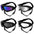 Pet Goggles Adjustable Anti UV Glare Windproof Sunglasses for Dogs Outdoor Hiking Running Beach All Breeds Eye Protection Black