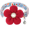 Pet Accessories Shiny Rhinestones Pet Collars Exquisite Necklaces Dog Collars Small and Medium Dogs Floral Cat Collars