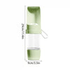 Portable Dog Water Bottle Durable Pet Hydration Dispenser Outdoor Walks Hiking Travel Pet Ergonomic Bottle Dog Water Dispenser