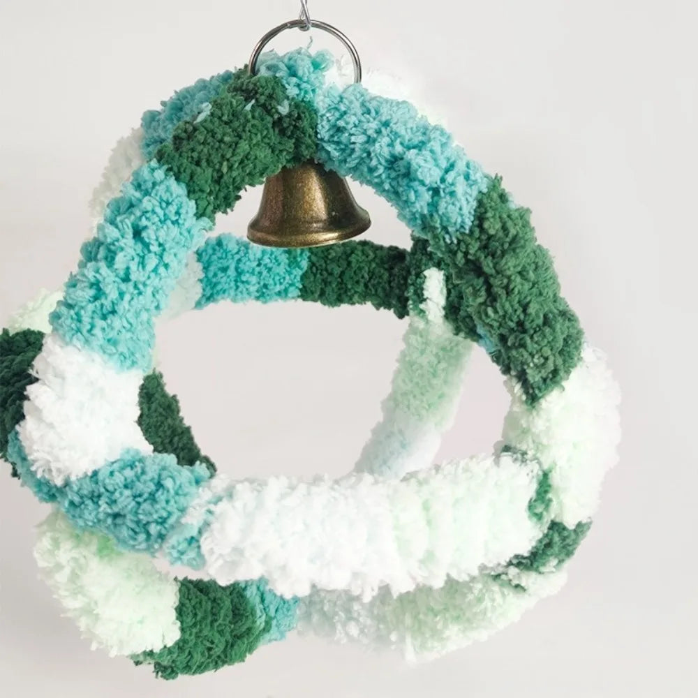 New Warm Winter Bird Nest Colorful Hanging Parrot Hideaway Bird Cage Accessories Small Pet House for Hummingbird