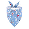 Sucado Dog Bandana Fruit Floral Spring Washable Soft Doggy Scarf Kerchief Summer Adjustable for Small Medium Large Dogs Pets