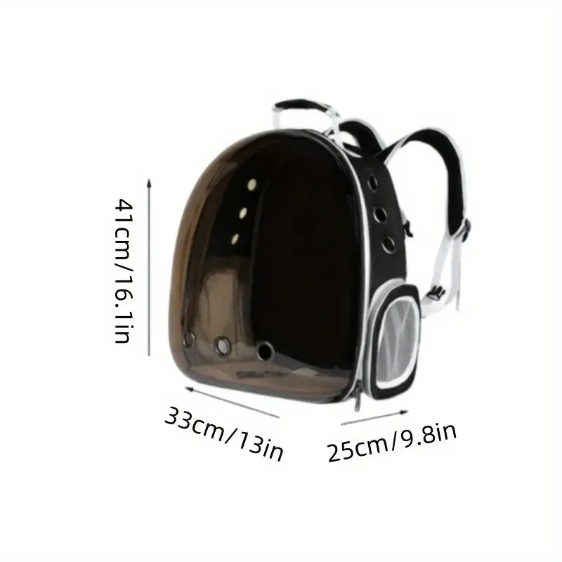 Cat Outing Bag Pet Extra Large Space Carrying Bag Cabin Aviation Box Cat Backpack Bag Side Opening - Play Paws Toys