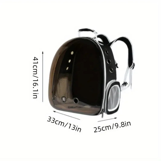 Cat Outing Bag Pet Extra Large Space Carrying Bag Cabin Aviation Box Cat Backpack Bag Side Opening - Play Paws Toys