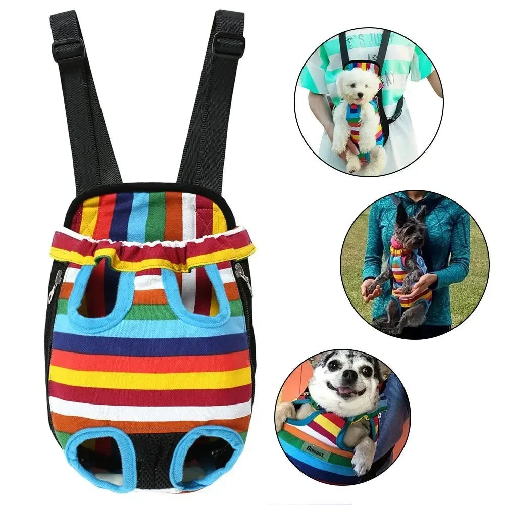 Portable Breathable Cat Bag Pet Travel Tote Bag Backpack For Carrying Pets On Both Shoulders Outdoor Travel Set For Cats And Dog - Play Paws Toys