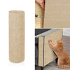 Self-Adhesive Cat Scratch Mat Durable Sisal Furniture Protector DIY Customizable Cat Scratching Pad for Couch Sofa Protection