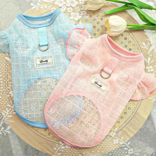 XS-8XL Summer Dog Clothes Large Dog Thin Sunproof Outift Breathable Vest T-shirt for Big Dogs Golden Retriver Puppy Clothing
