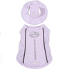 Pet Dog Summer Cooling Vest with Cap Breathable Mesh Sun Protective Shirt for Dogs&Cats Lightweight Outdoor Pet Clothes Set