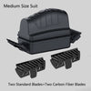 New Magnetic Aquarium Fish Tank Brushes Floating Clean Glass Window Algae Scraper Cleaner Brush Aquarium Accessories Two Blades