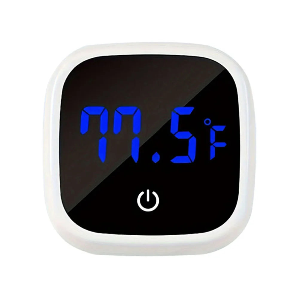 Fish Tank Digital Thermometer Aquarium Temperature Measuring Device Touch Switch Accurate Durable Aquarium Pet Incubator Indoor