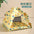 Pet Tent Bed Removable Cat Sofa Basket Canvas Semi-enclosed Cat House Dog Cave Hut Cat Sleeping Bed for Room Decor Pet Supplies - Play Paws Toys