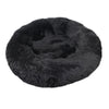 40-100cm Home Round Pet Bed for Large Dog Bed Super Soft Cat Bed Long Plush Dog House for Medium Dog House Winter Warm Sleeping