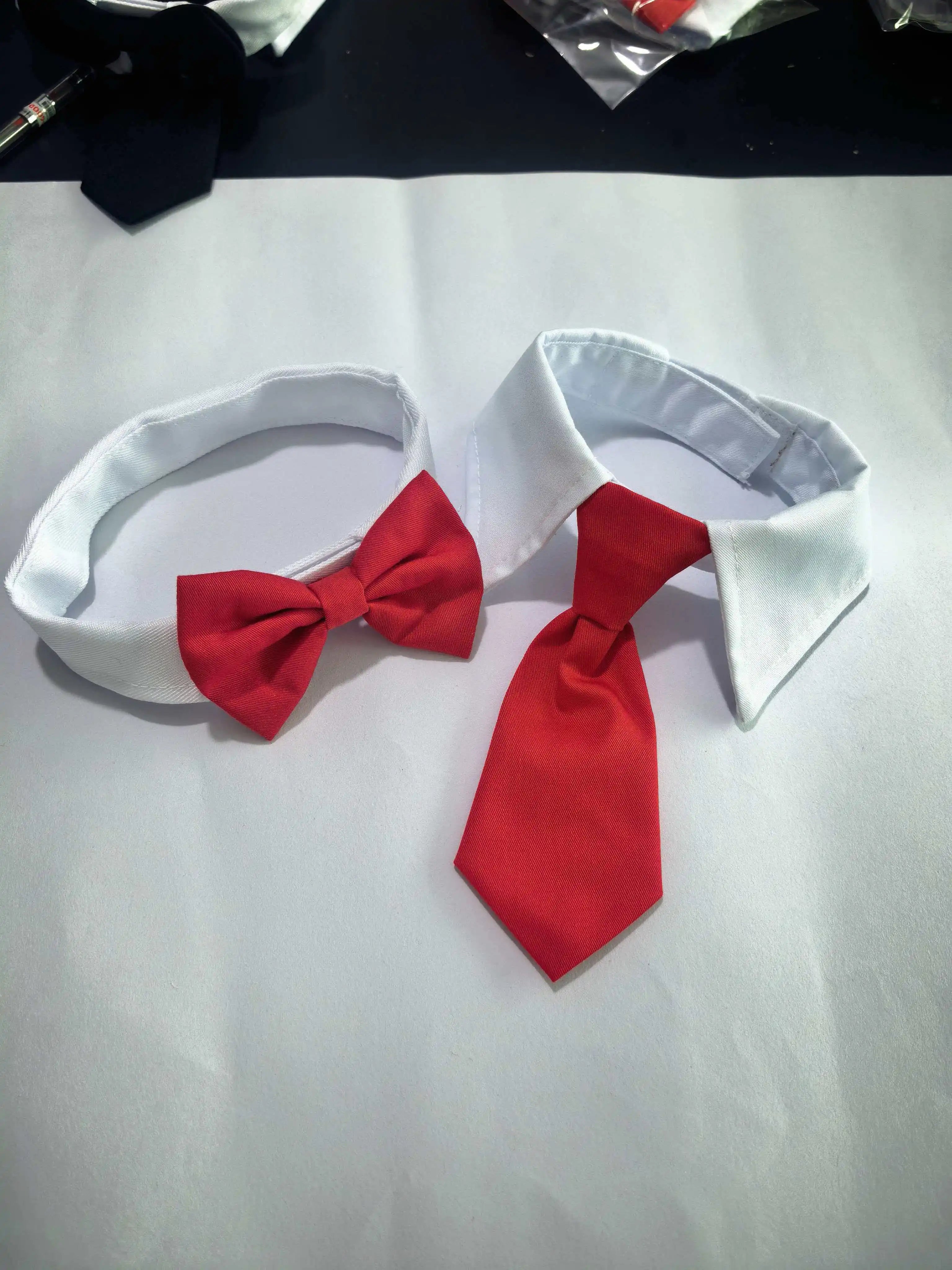 Bow Tie Cat Collar, Dog Cat Tuxedo Collar, Cat Wedding Bowtie, Adjustable Formal Collar Neck Tie, Formal Pet Cats Necktie for Ca