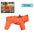 Dog Raincoat With Harness Waterproof Jacket for Small Dogs Adjustable Reflective Dog Rain Overalls Four legged raincoat Pet Rain