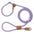 Multi-functional adjustable P-shape dog leash Chain Traction Rope Leads for Running Walking Free hands free leashes