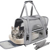 Pet Carrier Bag Airline Approved Up for Cats and Dogs Up to 20LBs, Soft Cat Carrier Dog Carrier Travel Kitten Carrier with Mat - Play Paws Toys