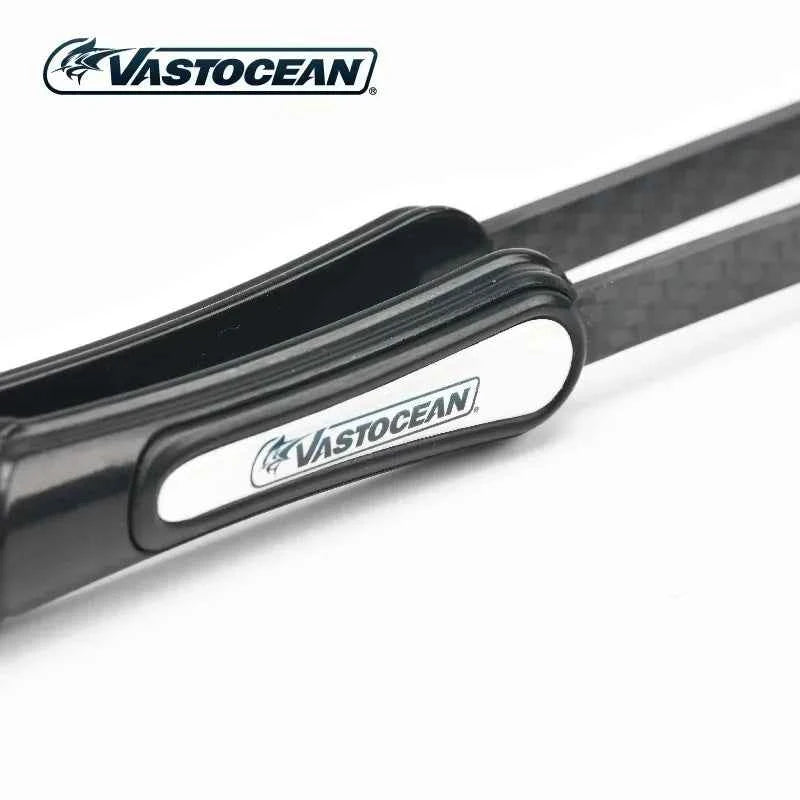 Vastocean Coral Tweezers High Carbon Fiber Suspendable Coral Tweezers Coral Tool Holder Straight Tweezers Curved Tweezers 495mm