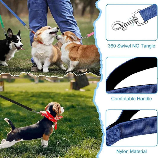 1.2M-30M Long Leash for Dogs Overlength Dog Leash Puppy Outdoor Training Nylon Rope Dog Accessories Extended Control Dog Leashes