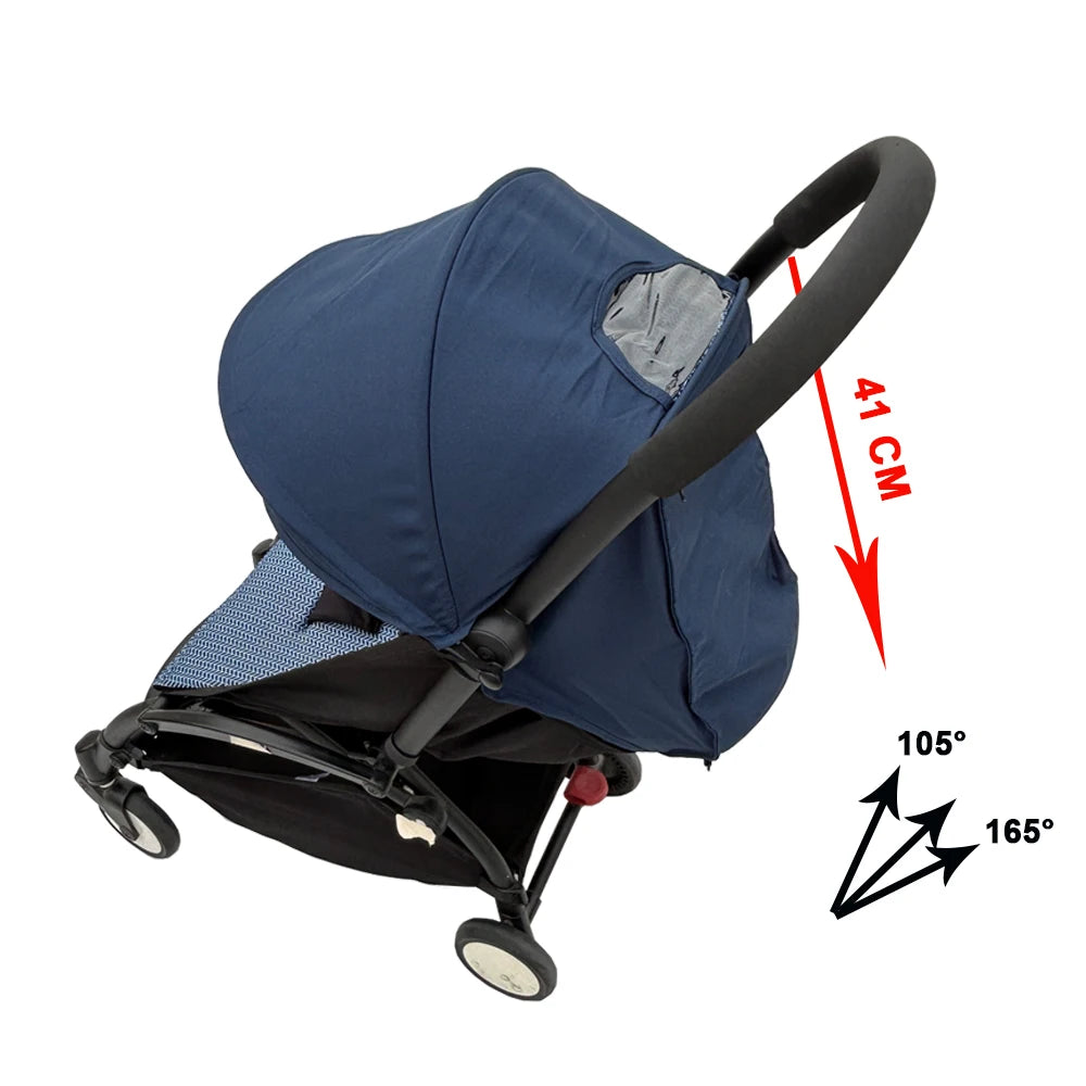 MomTan Stroller Replacement Colth Set For YOYO ,YOYO+ ,YOYO2 Strollers , Waterproof Double Lay 1:1 Original Fabric - Play Paws Toys