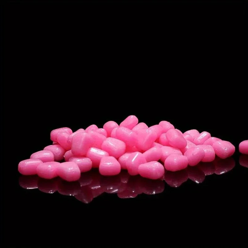 100Pcs/Pack Fishing Corn Floating Boilies Flavoured Soft Lure Silicone Bait for Grass Carp Artificial Bait