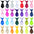 25/50/100pcs/lot Pet Cat Dog Bow Tie Lots Mix Colors Grooming Accessories Adjustable Puppy Bow Tie Products Pet Bowtie Supplies