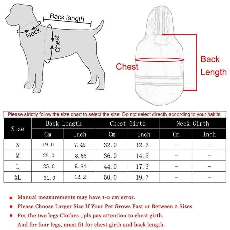 Summer Outdoor Puppy Pet Rain Coat S-XL Hoody Waterproof Jackets PU Raincoat for Dogs Cats Apparel Clothes Wholesale