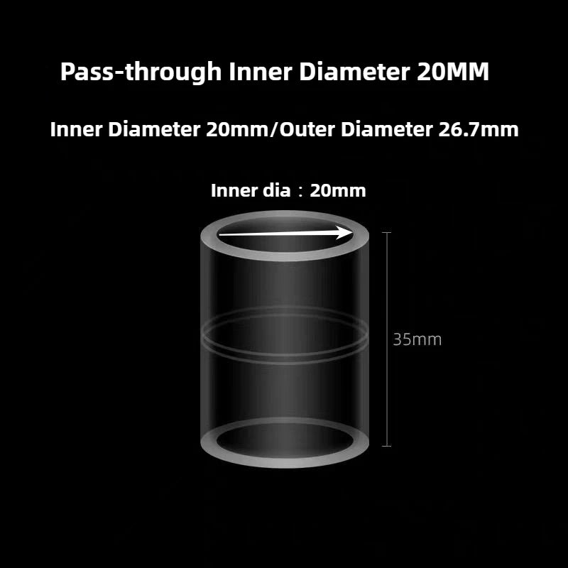 Transparent Fish Tank Water Pipe Acrylic Tube Fittings Elbow Joint Duck Bill Water Outlet Aquarium Accessries Rain Shower Outlet