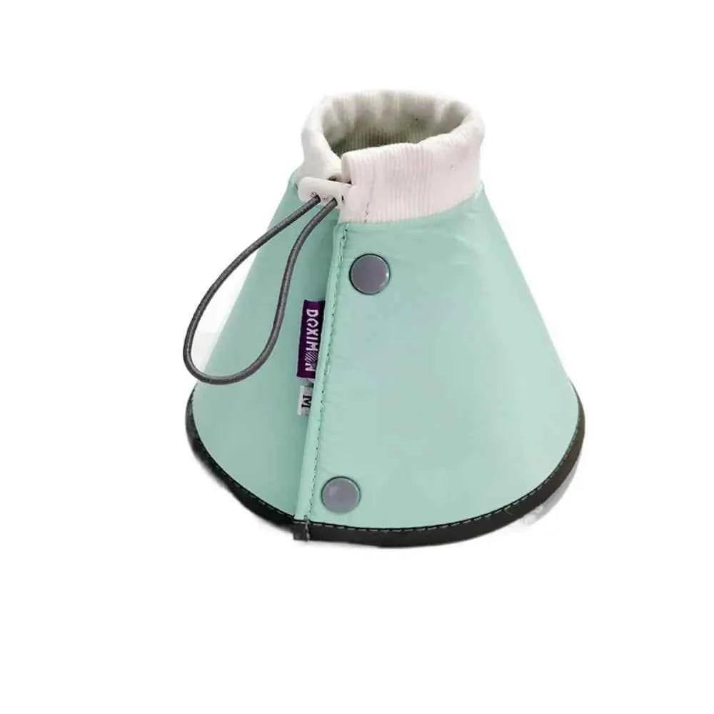 Adjustable Cat Cone Collar Lightweight Anti-bite Elizabethan Collars Breathable Easy To Eat and Drink Pet Protective Cover
