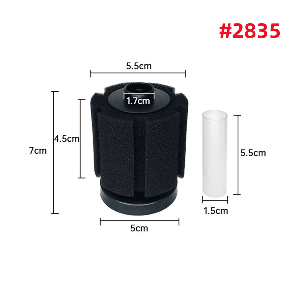 5 Sizes Aquarium Fish Tank Air Pump Bio Sponge Filter&Replaceable Biochemical Cotton Filtration Oxygenation Bacteria Cultivation
