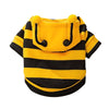 Pet Cat Dog Clothing Spring Autumn Thin Fleece Sweater, Ragdoll Dog Bee Pet Apparel, 1PC