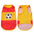 Football Team Pet Tank Top for Dogs Breathable Summer Dog Shirt Printed Small Medium Sized Dogs Clothing