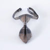Pet Accessories for Dogs Cats Bowtie British Style Puppy Plaid Tie Breakaway Bowknot Collar for Small Dog Cat Gentleman Costume - Play Paws Toys