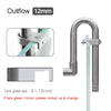 AQUAPRO Mini Skimmer Stainless Steel Inlet Outlet Pipes Inflow Outflow Shrimp Water Filter Aquarium Fish Tanks Accessories